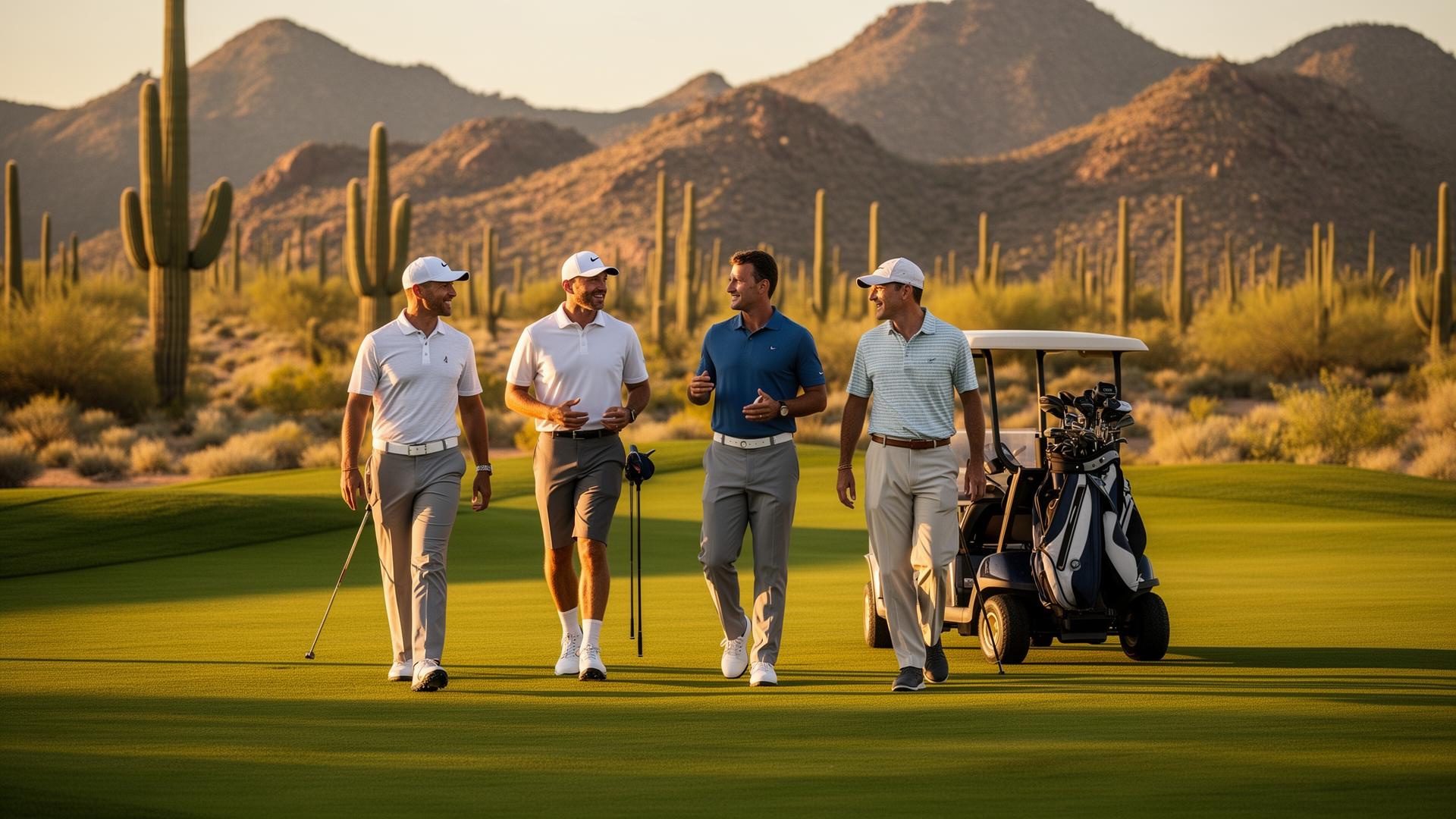Walk off the 18th and into your villa.